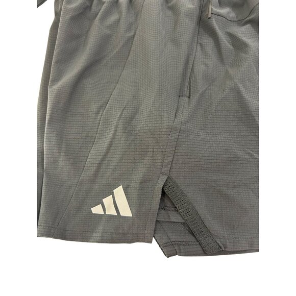 Adidas Men’s Shorts Training Workout S Black HEAT.RDY 5” Inseam Slim Fit Logo - Picture 4 of 16